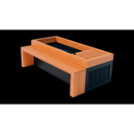 Medical Saunas Frozen 2 Cold Plunge with Bar Counter and Step