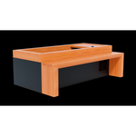 Medical Saunas Frozen 8 Extra Large Cold Plunge with Bar Counter and Step