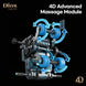 Dios Flexa 181° 4D Massage Chair 56" SL-Track Zero Gravity Heat