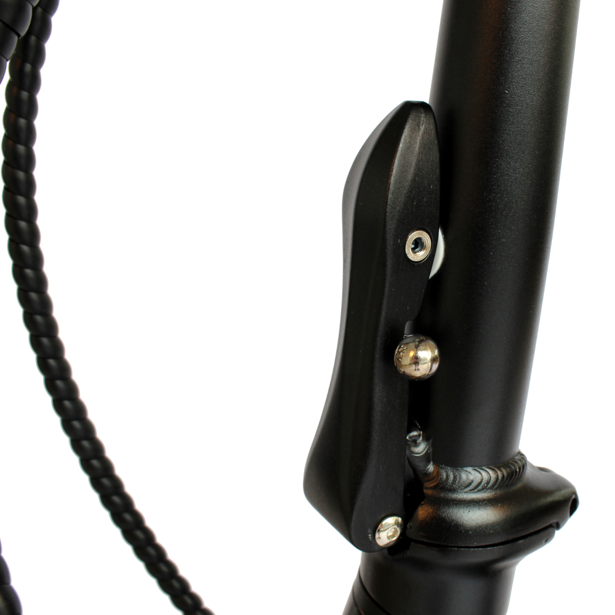 GIO LIGHTNING Folding Electric Bike Gray with Fat Tires