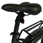 GIO LIGHTNING Folding Electric Bike Gray with Fat Tires