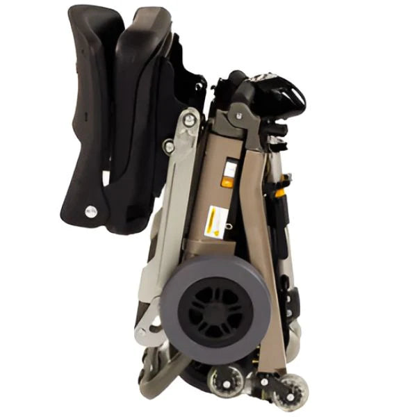 FreeRider Luggie Golden Elite Travel Scooter with 10.5 AH Battery