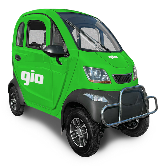 GIO Golf Enclosed Mobility Scooter 1200W Heated Cabin Bluetooth