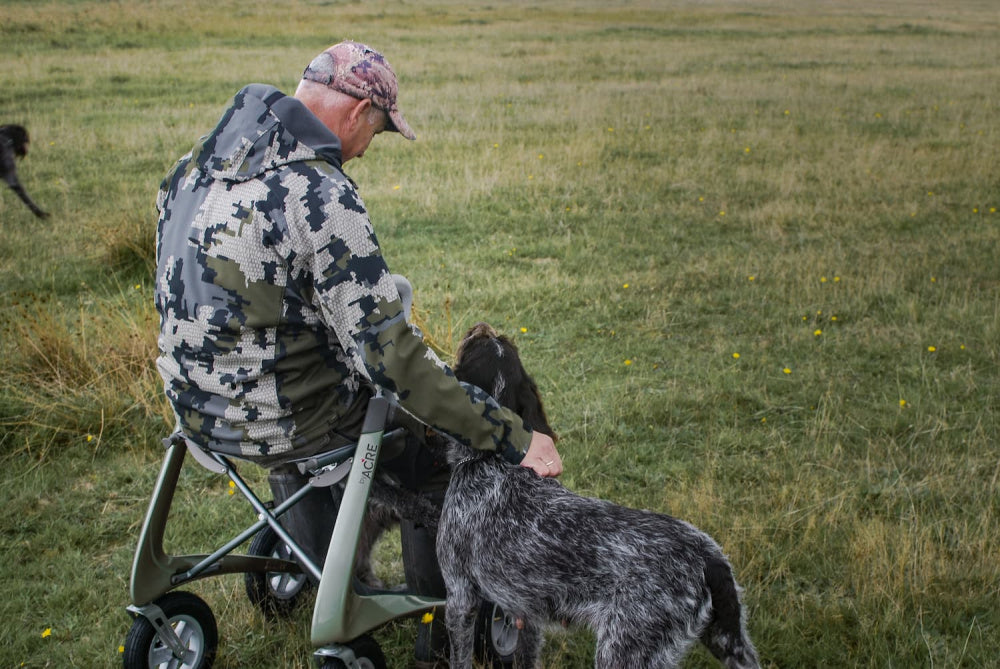 byACRE Carbon Overland all-terrain carbon fiber rollator