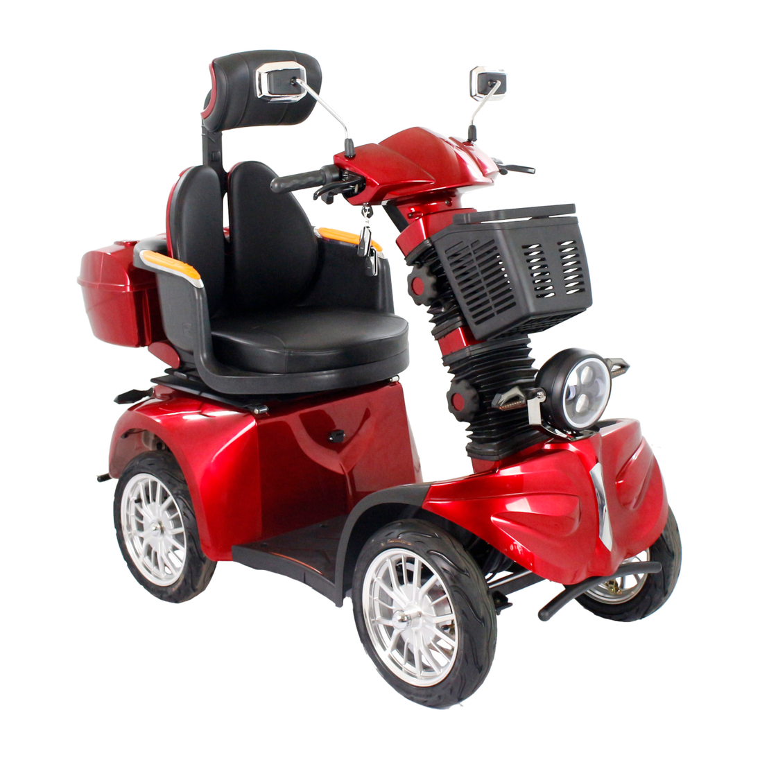 GIO Tron PRO 4-Wheel Mobility Scooter 60V 600W Smart Seat 45mi