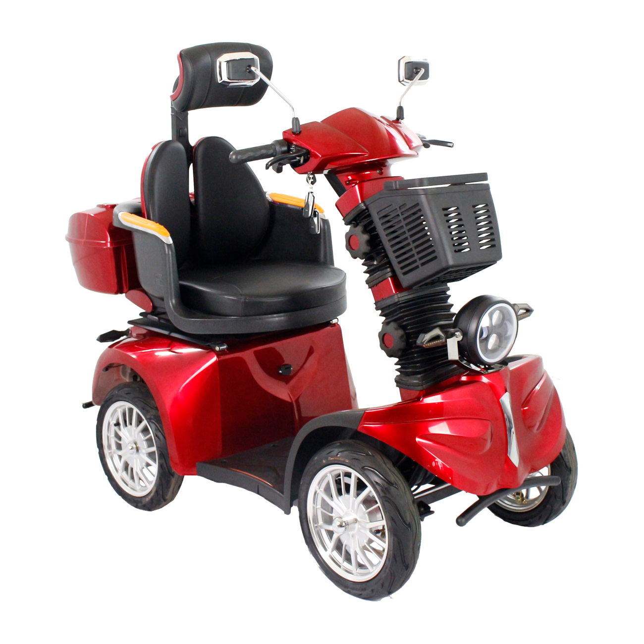 GIO Tron PRO 4-Wheel Mobility Scooter 60V 600W Smart Seat 45mi