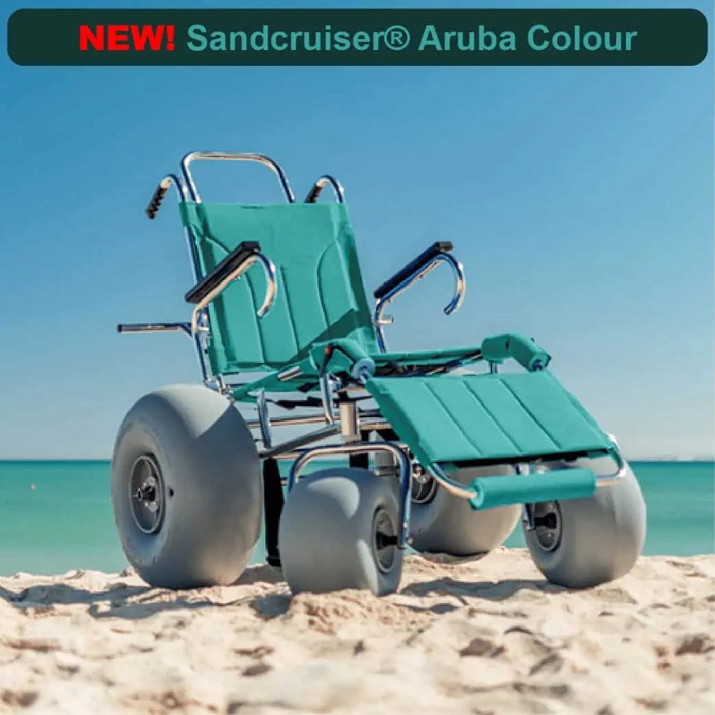 Wheeleez™ Sandcruiser All-Terrain Beach Wheelchair