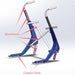 GIO Nimbus Folding Mobility Walker Carbon Fiber Lightweight 15lb