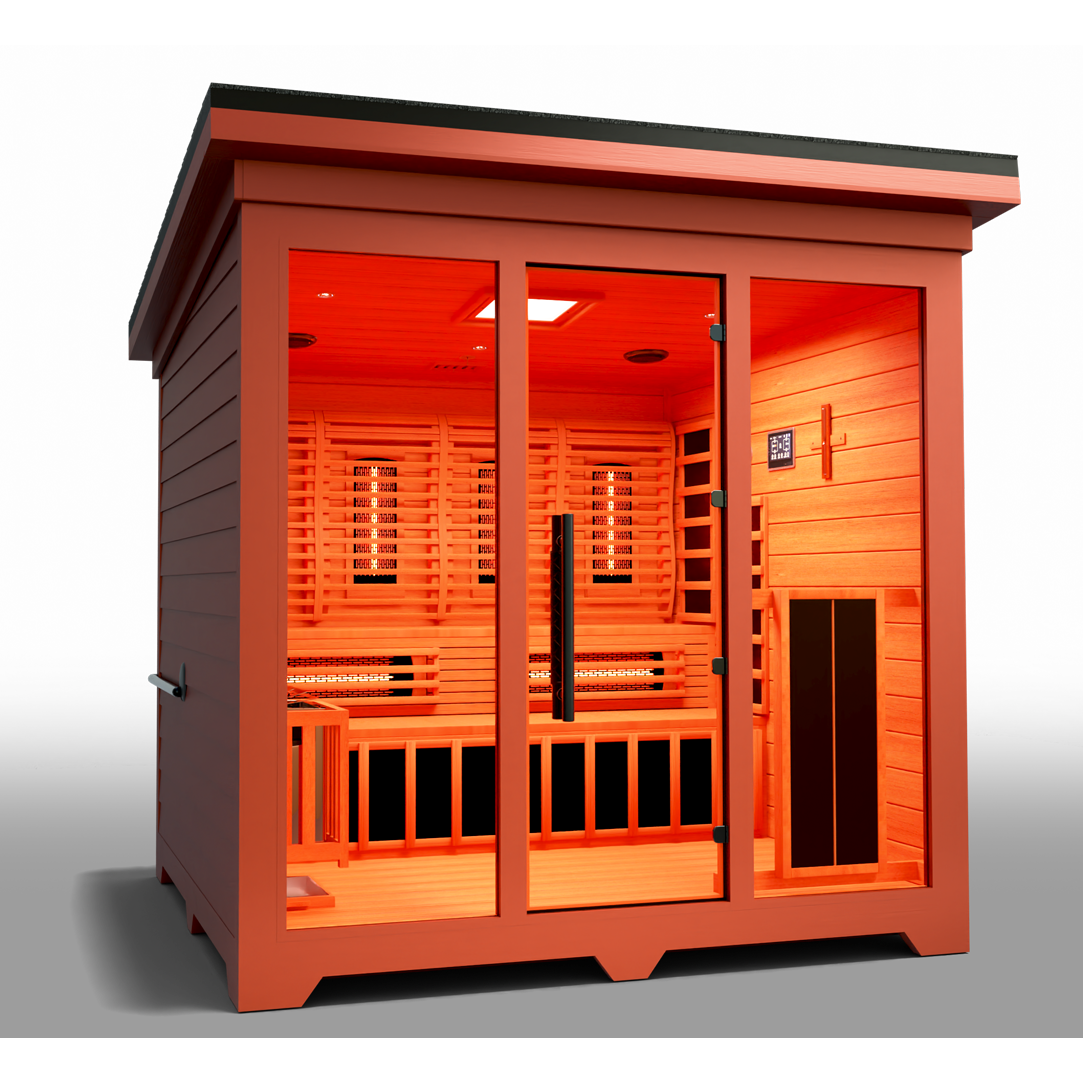 Medical Saunas Largest Triple Heat Sauna - Nature X