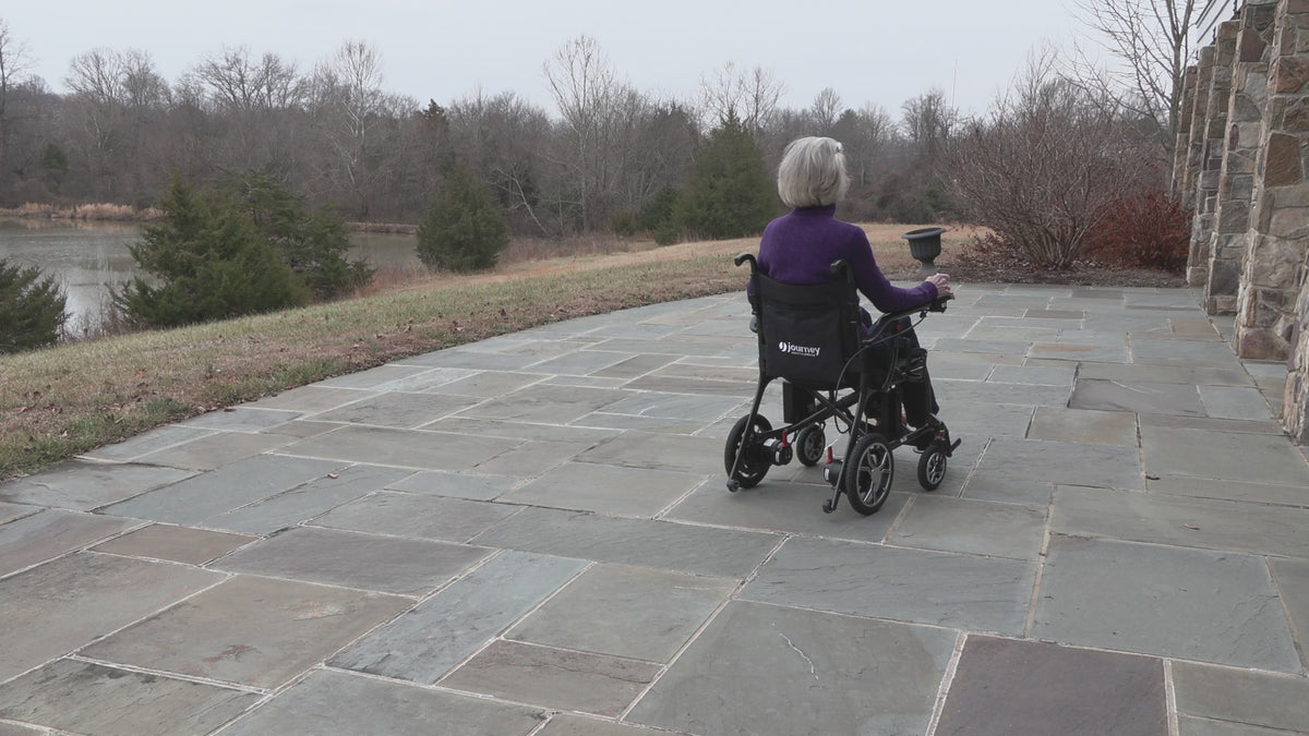 Journey Air Elite folding power chair – image 10