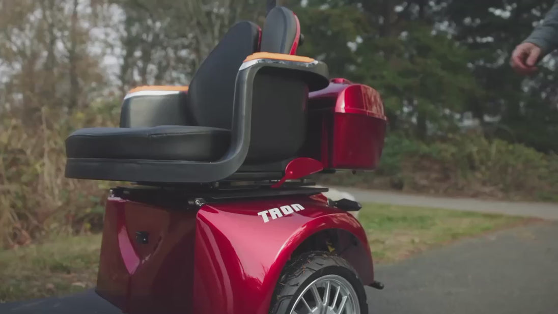 GIO Tron PRO 4-Wheel Mobility Scooter 60V 600W Smart Seat 45mi