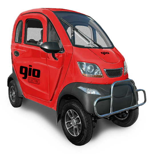 GIO Golf Enclosed Mobility Scooter 1200W Heated Cabin Bluetooth