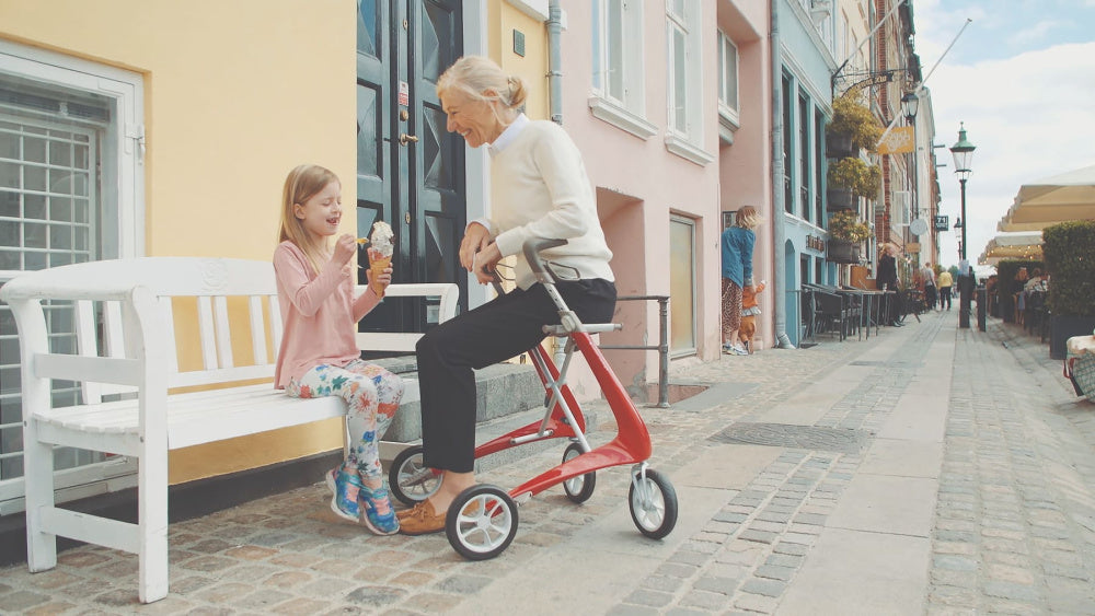 byACRE Carbon Ultralight lightweight carbon fiber rollator