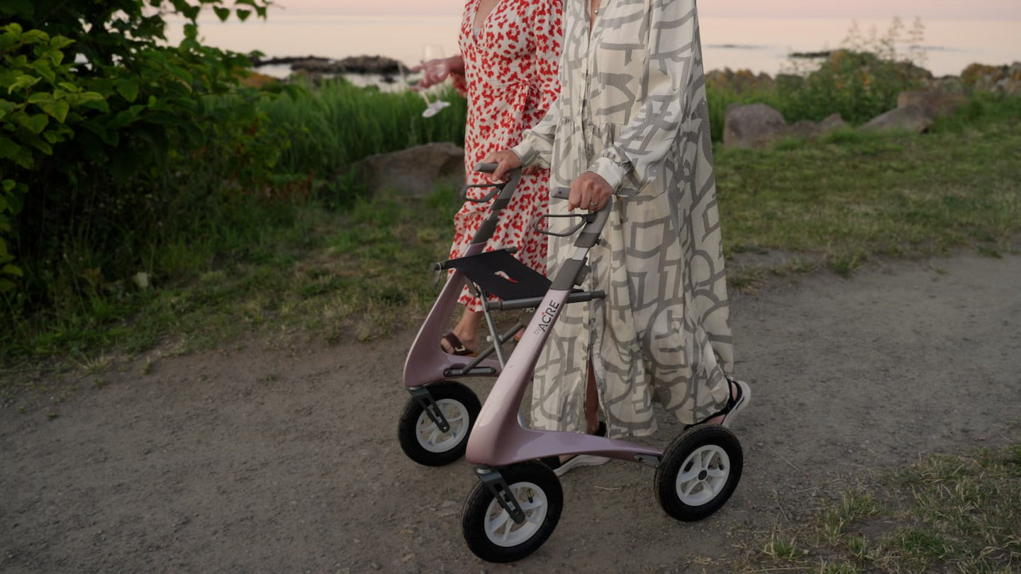 byACRE Carbon Overland all-terrain carbon fiber rollator