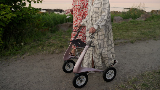 byACRE Carbon Overland all-terrain carbon fiber rollator
