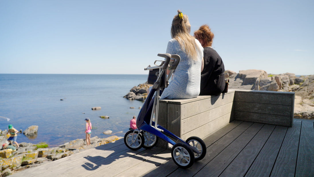 byACRE Carbon Ultralight lightweight carbon fiber rollator