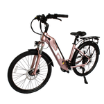 GIO Storm eBike Rose Gold 48V 500W Samsung Battery 46mi Range