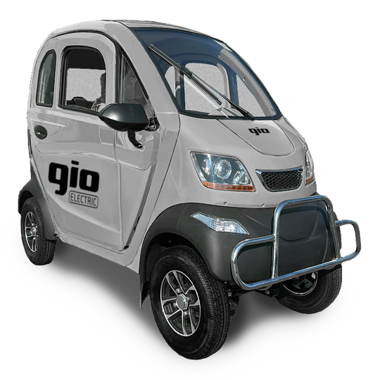 GIO Golf Enclosed Mobility Scooter 1200W Heated Cabin Bluetooth
