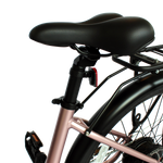 GIO Storm eBike Rose Gold 48V 500W Samsung Battery 46mi Range