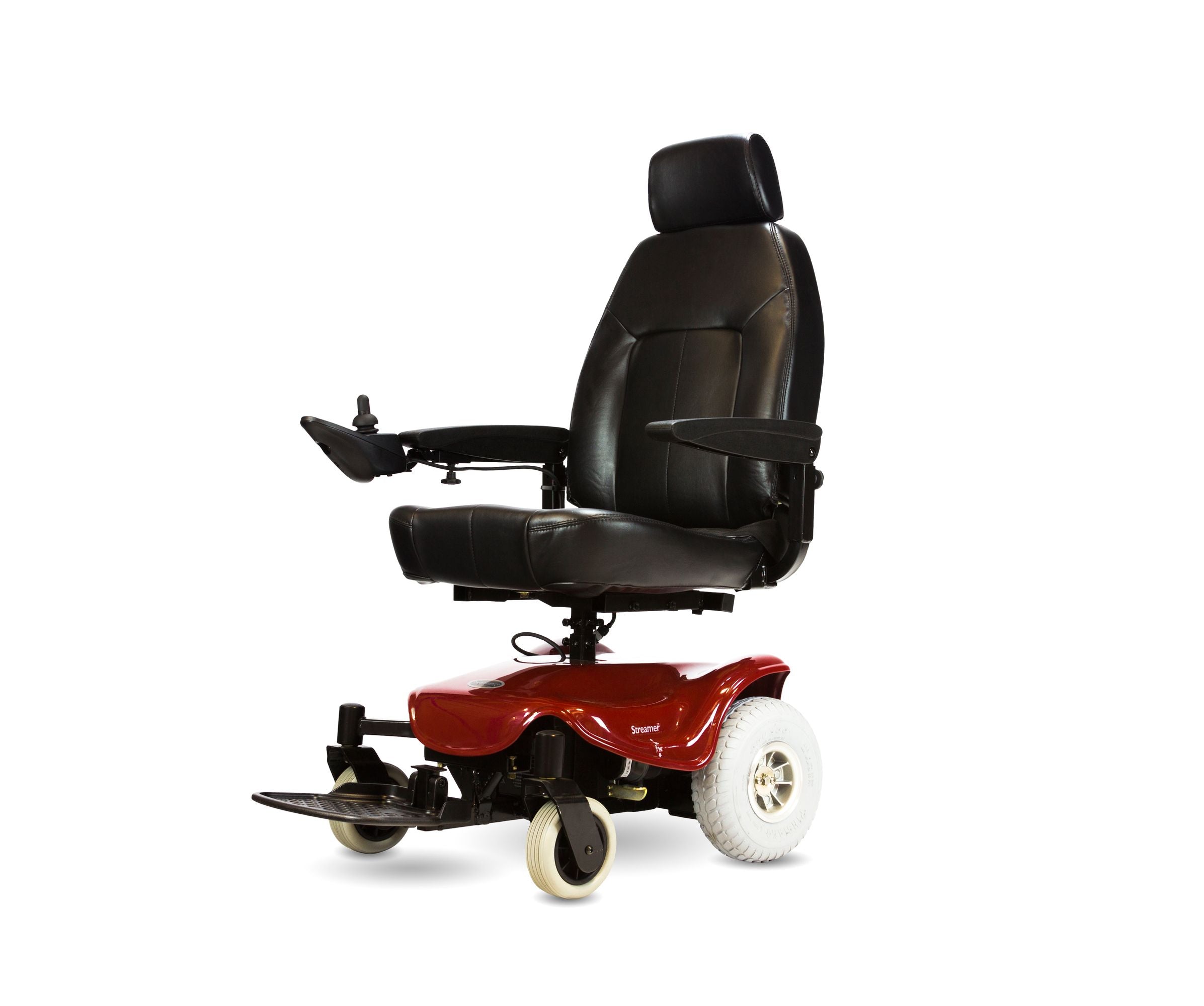 Streamer Sport mid-size power chair with captain’s seat