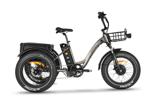 EMMO Oiios Triox Fat Tire Electric Cargo Tricycle with Differential
