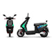 GIO Ultron eScooter with a 500W motor, 20 mph speed, 35 miles range, and sleek design. Features include hydraulic disc brakes and digital LCD display.