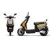 GIO Ultron eScooter with a 500W motor, 20 mph speed, 35 miles range, and sleek design. Features include hydraulic disc brakes and digital LCD display.