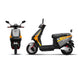 GIO Ultron eScooter with a 500W motor, 20 mph speed, 35 miles range, and sleek design. Features include hydraulic disc brakes and digital LCD display.