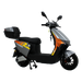 GIO Ultron eScooter with a 500W motor, 20 mph speed, 35 miles range, and sleek design. Features include hydraulic disc brakes and digital LCD display.
