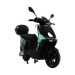 GIO Ultron eScooter with a 500W motor, 20 mph speed, 35 miles range, and sleek design. Features include hydraulic disc brakes and digital LCD display.