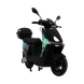 GIO Ultron eScooter with a 500W motor, 20 mph speed, 35 miles range, and sleek design. Features include hydraulic disc brakes and digital LCD display.