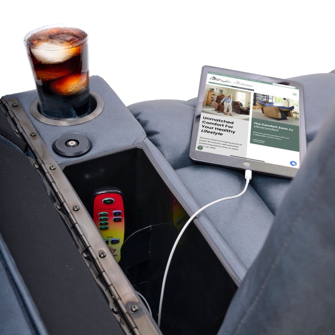 UltraComfort Rhodes UC472 power lift recliner – image 6
