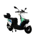 GIO Ultron eScooter with a 500W motor, 20 mph speed, 35 miles range, and sleek design. Features include hydraulic disc brakes and digital LCD display.