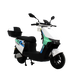 GIO Ultron eScooter with a 500W motor, 20 mph speed, 35 miles range, and sleek design. Features include hydraulic disc brakes and digital LCD display.