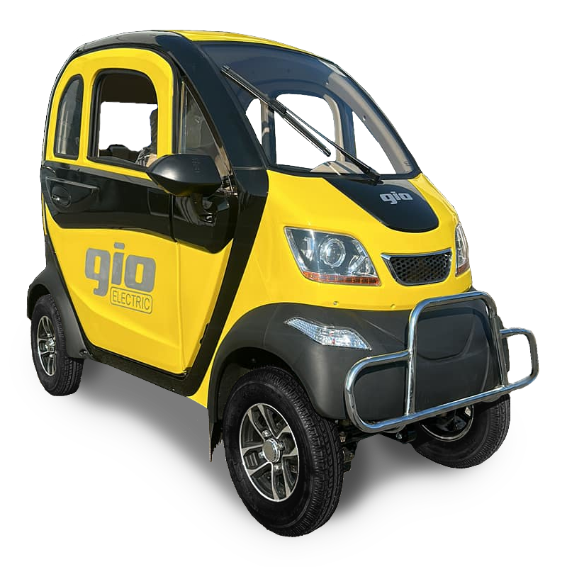 GIO Golf Enclosed Mobility Scooter 1200W Heated Cabin Bluetooth